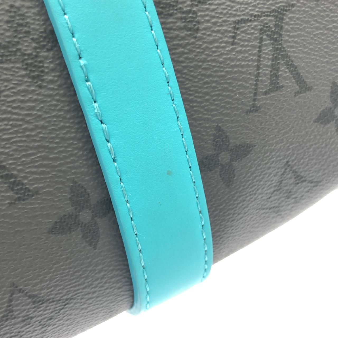 Louis Vuitton Monogram Eclipse Reverse Keepall Bandouliere Boston — view 4