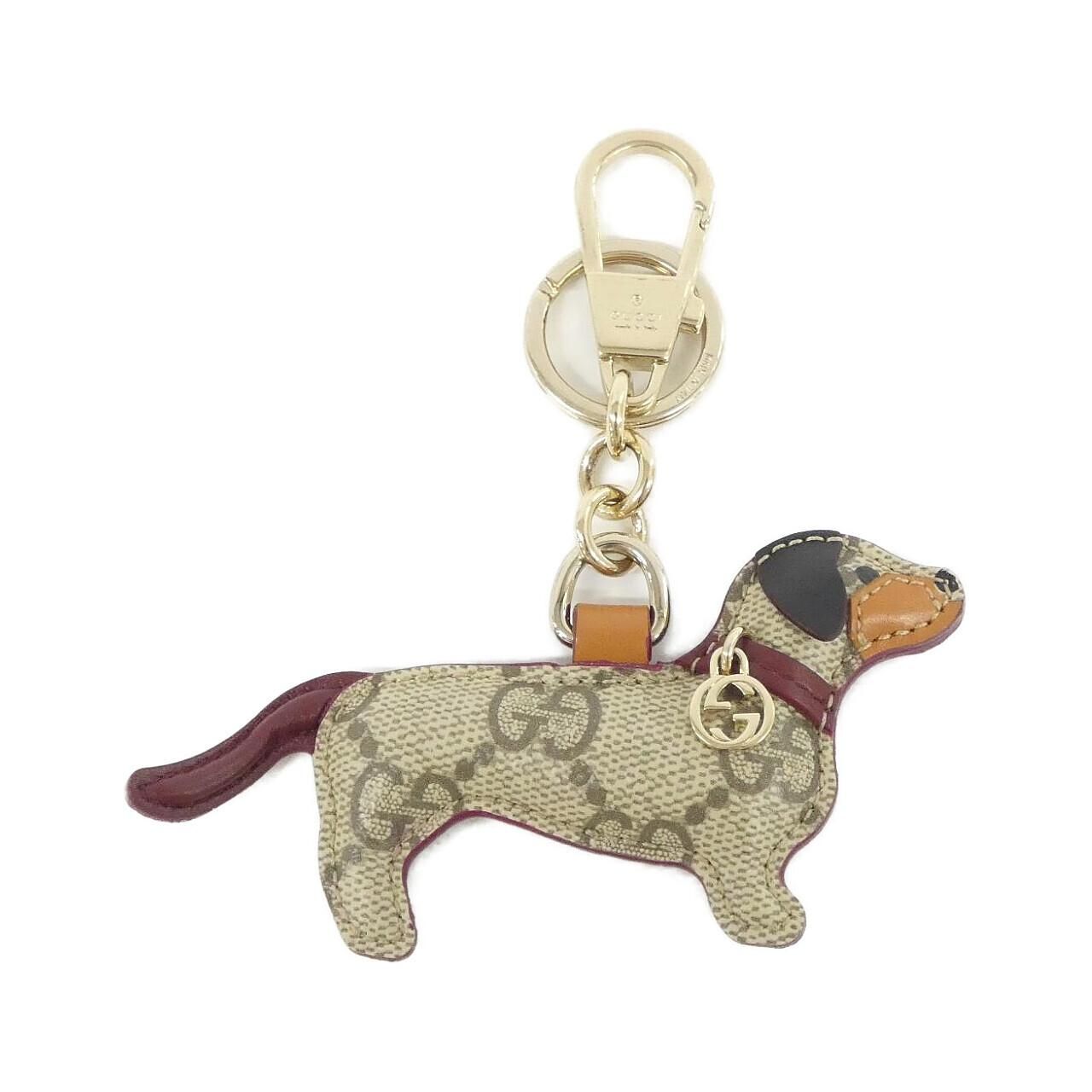 Gucci Bag Charm Keychain & Charms Beige