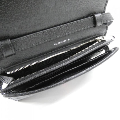 Balenciaga Shoulder Wallet Black — view 8