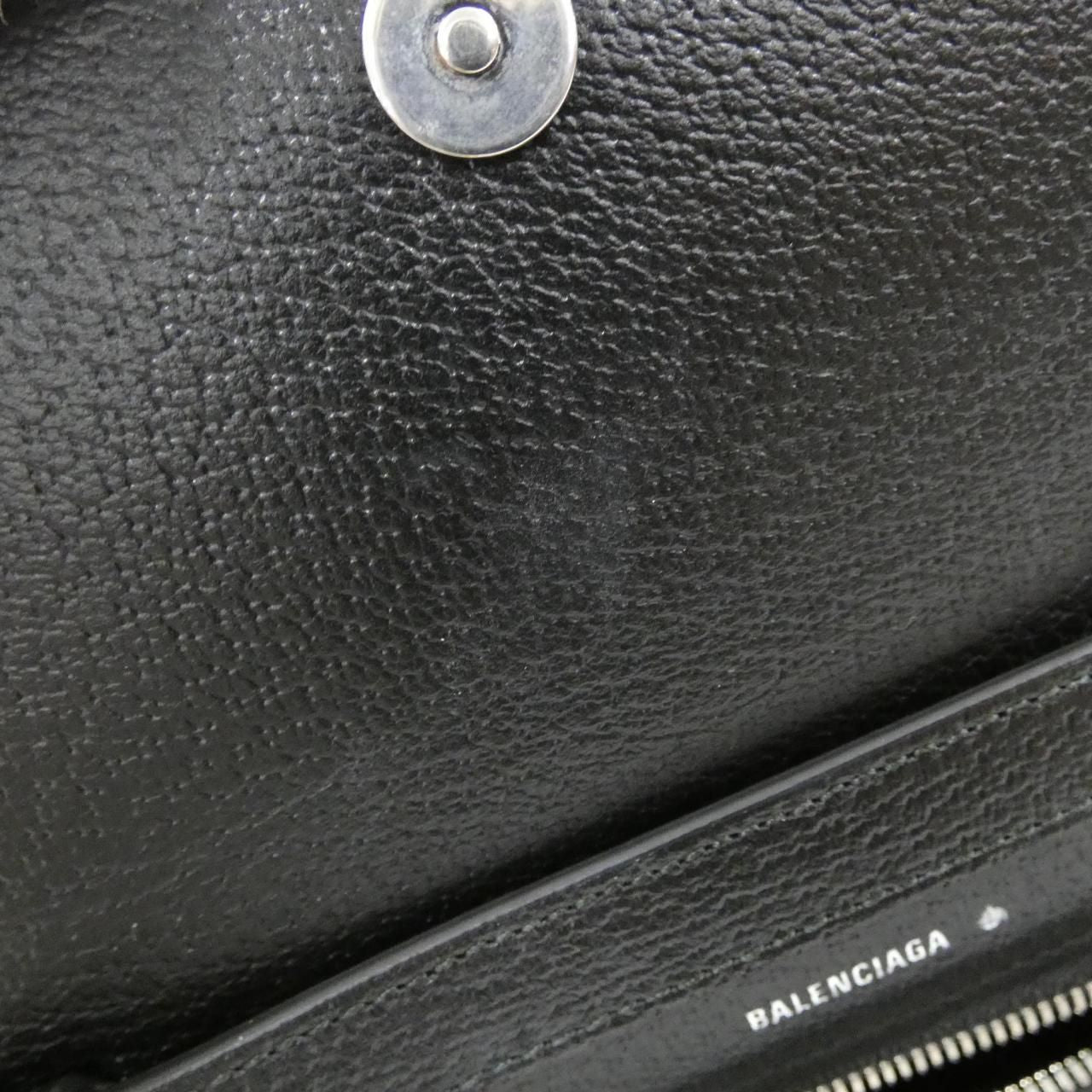 Balenciaga Shoulder Wallet Black — view 9