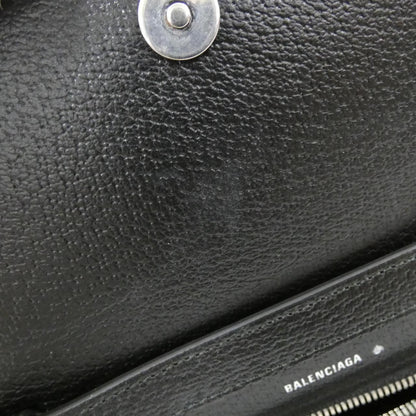Balenciaga Shoulder Wallet Black — view 9