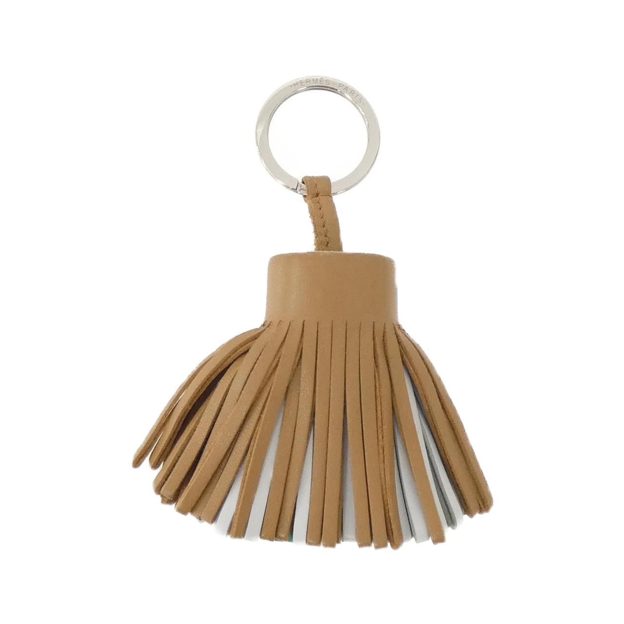 Hermes Carmen Tricolor Key Ring Key Holder