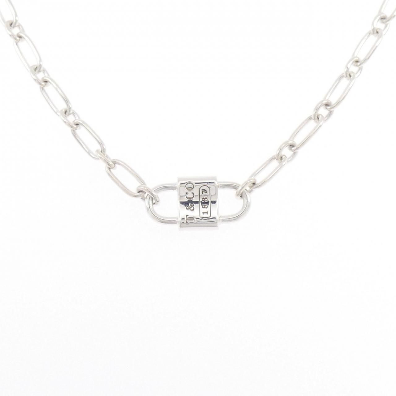 Tiffany & Co Small Double Lock Necklace