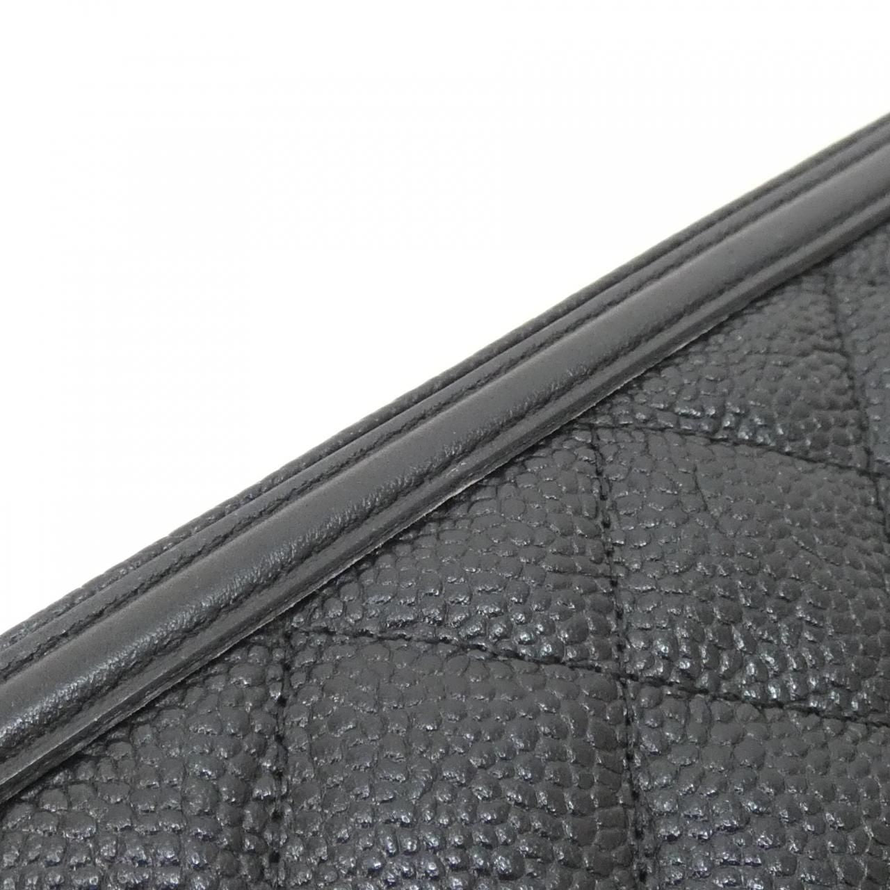 Chanel Chain Shoulder Bag Black — view 4