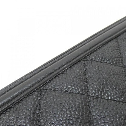 Chanel Chain Shoulder Bag Black — view 4