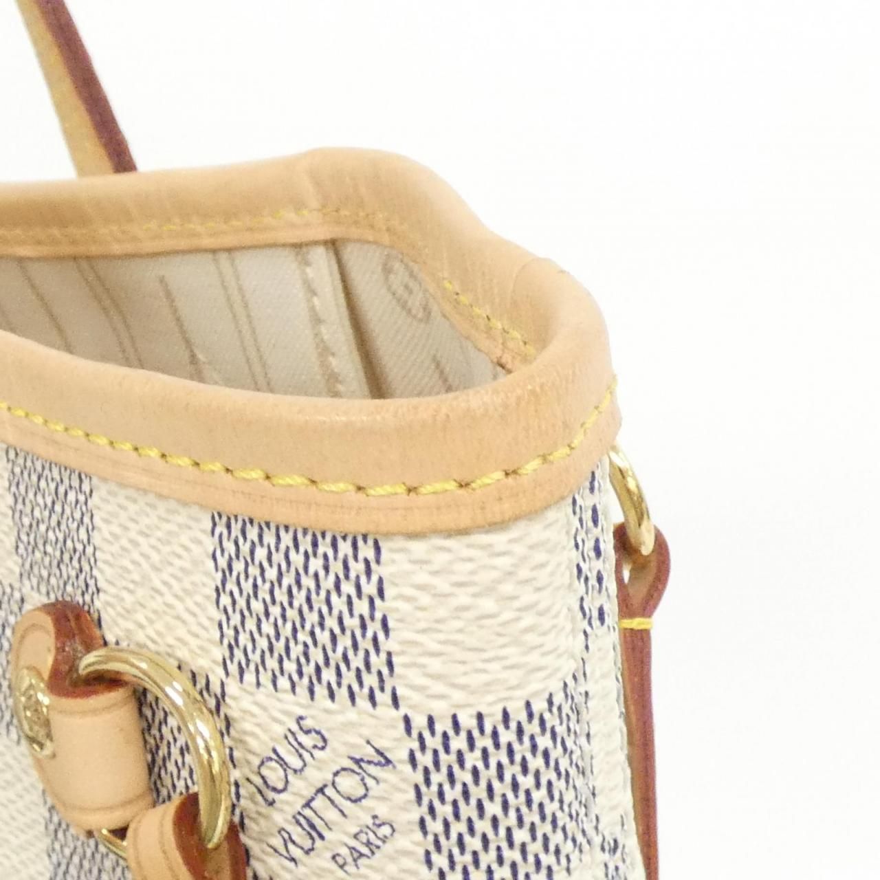 Louis Vuitton Damier Azur Neverfull PM — view 5