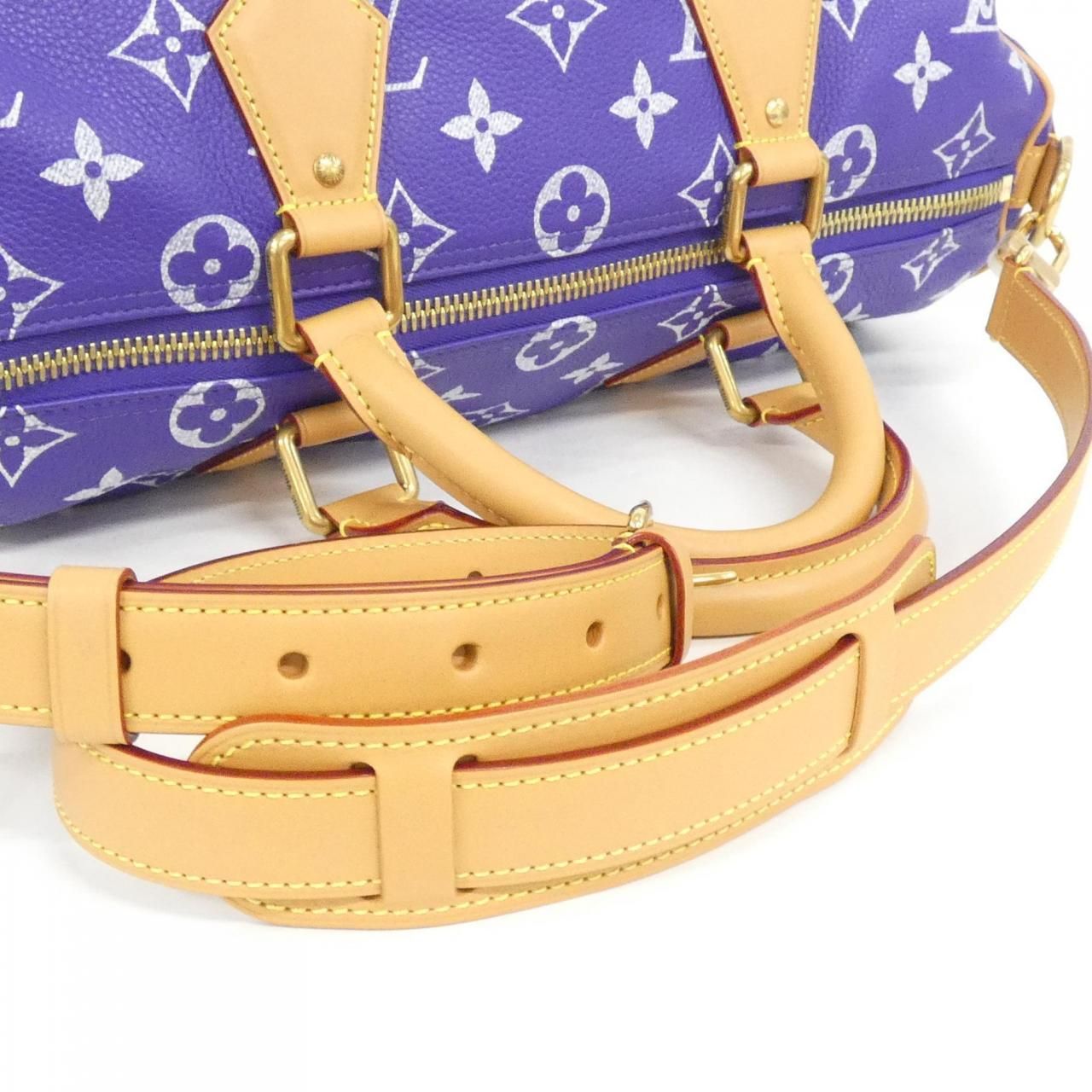 Louis Vuitton Monogram Leather Speedy P9 Bandouliere 40 cm Boston — view 7