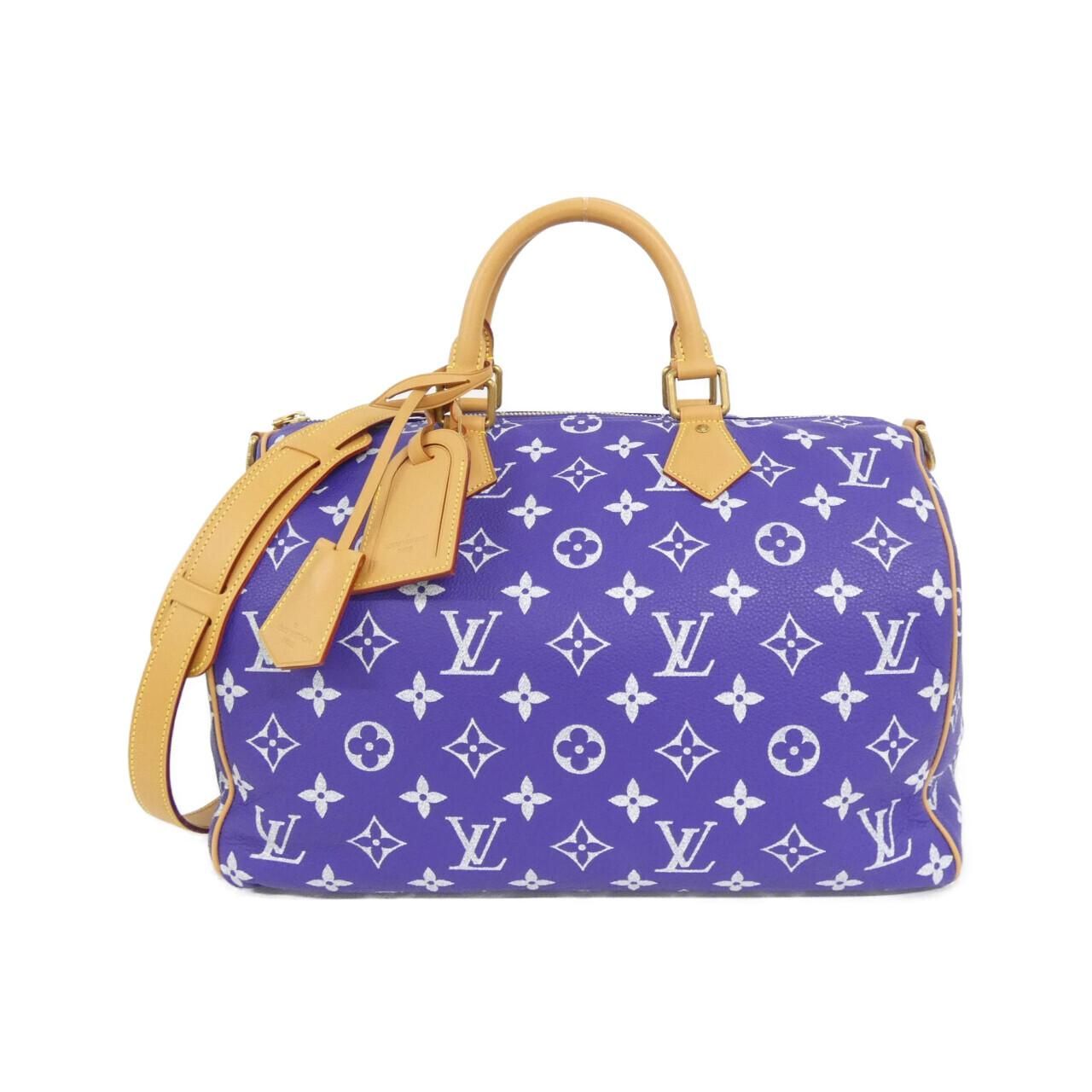 Louis Vuitton Monogram Leather Speedy P9 Bandouliere 40 cm Boston