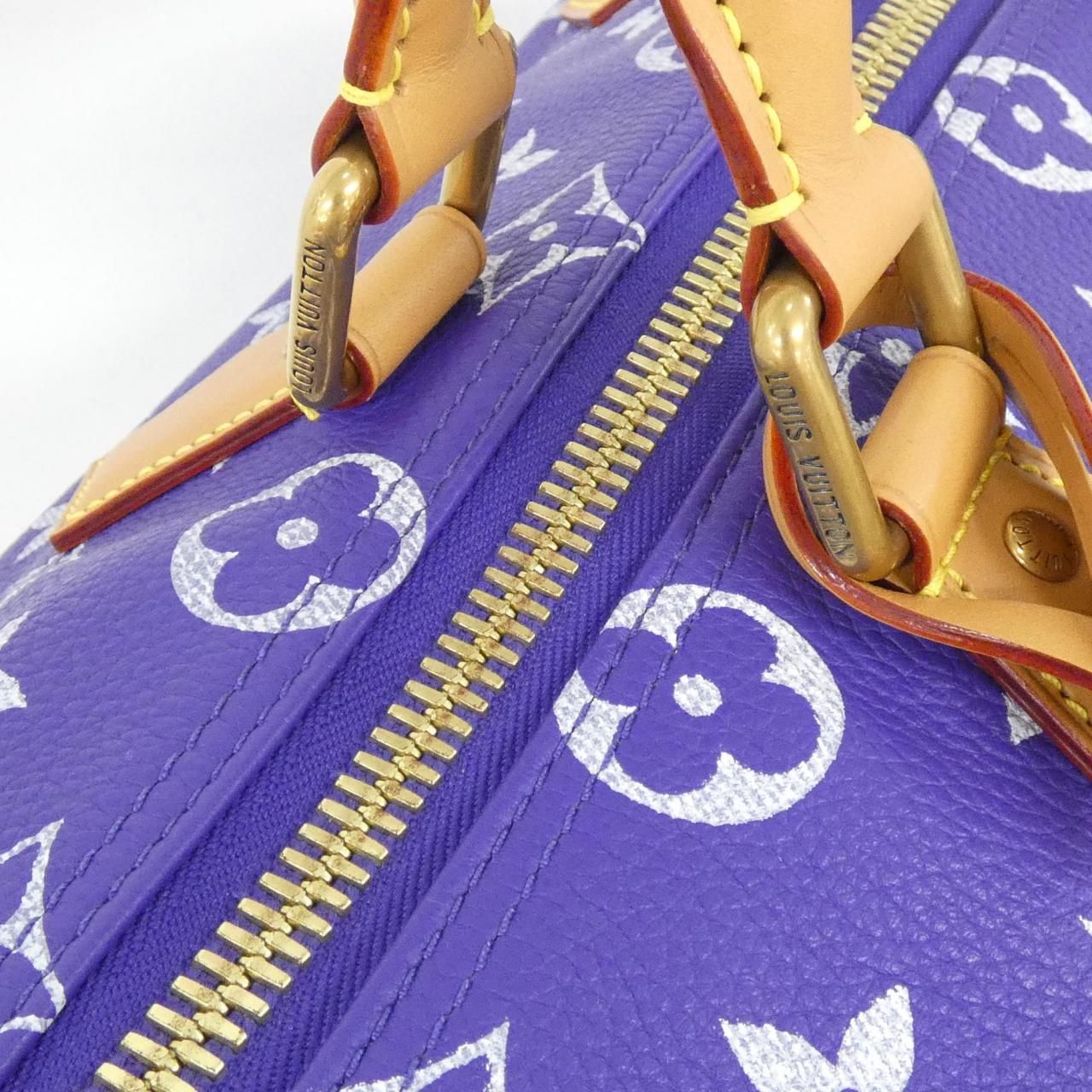 Louis Vuitton Monogram Leather Speedy P9 Bandouliere 40 cm Boston — view 4