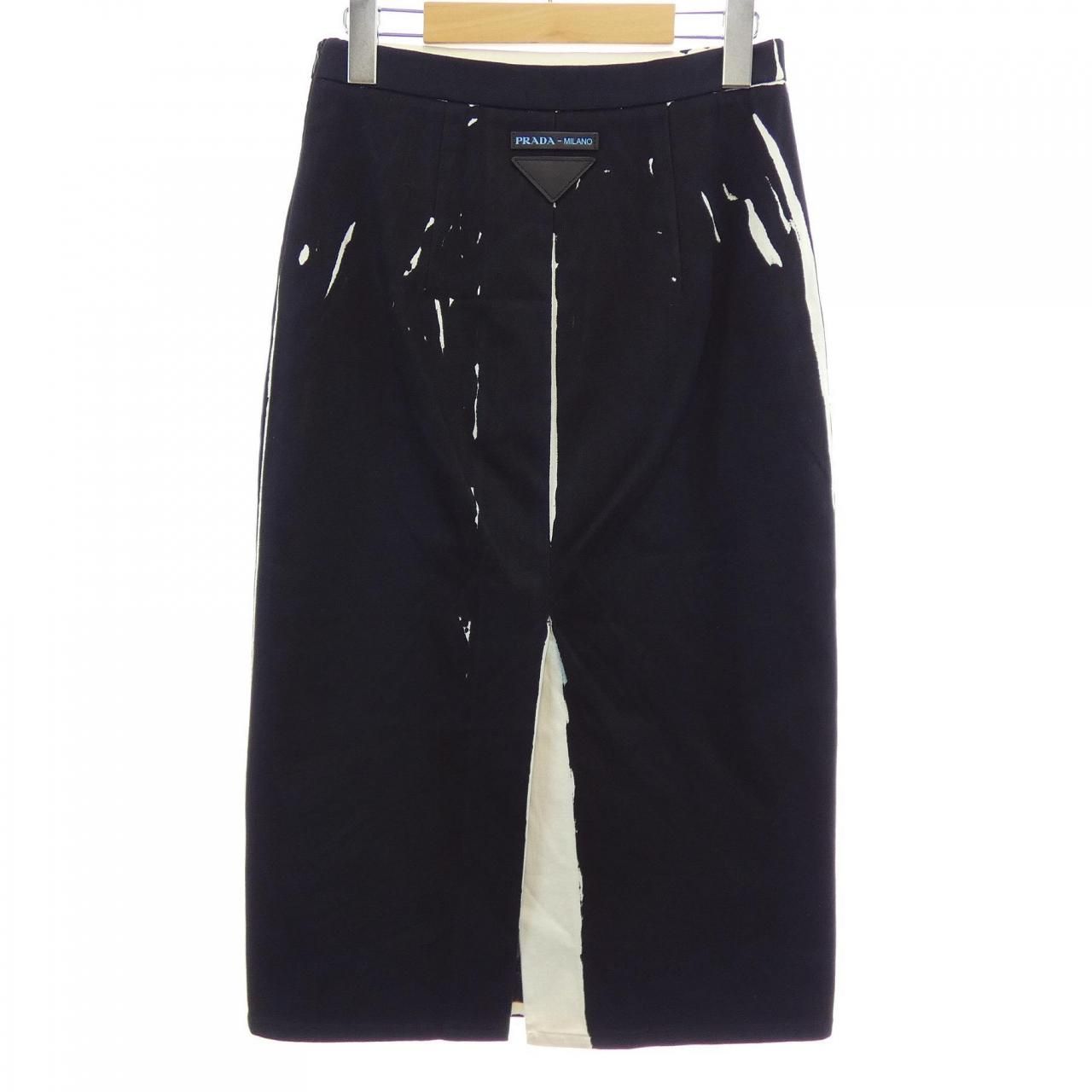 Prada Skirt Navy — view 2