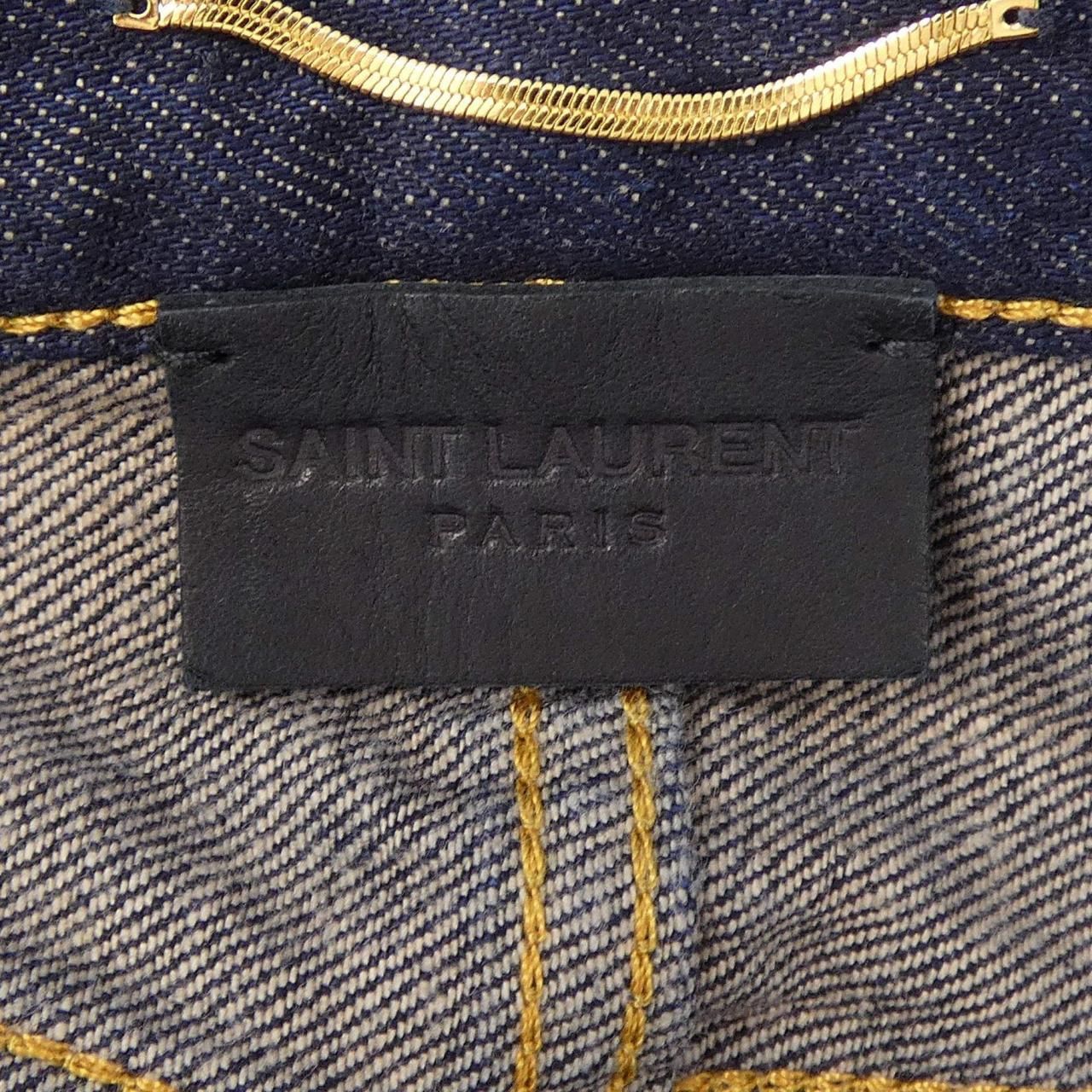 Saint Laurent Jeans Navy — view 4