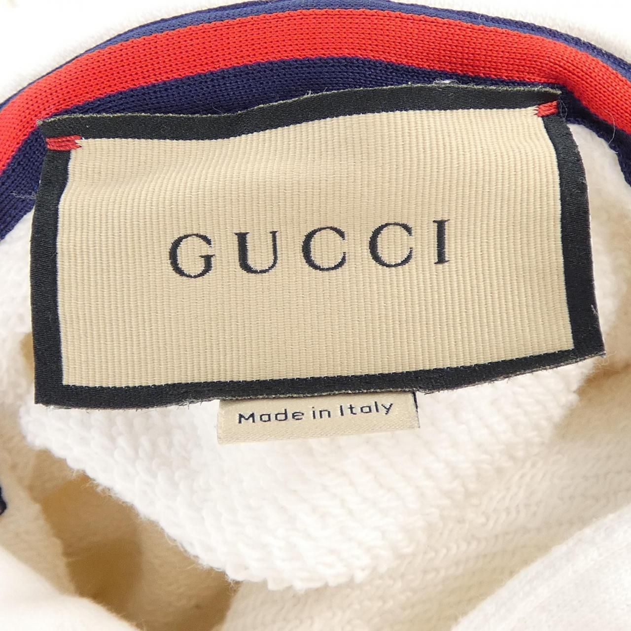 Gucci Cotton Jersey Hooded Sweatshirt Hoodie — view 4
