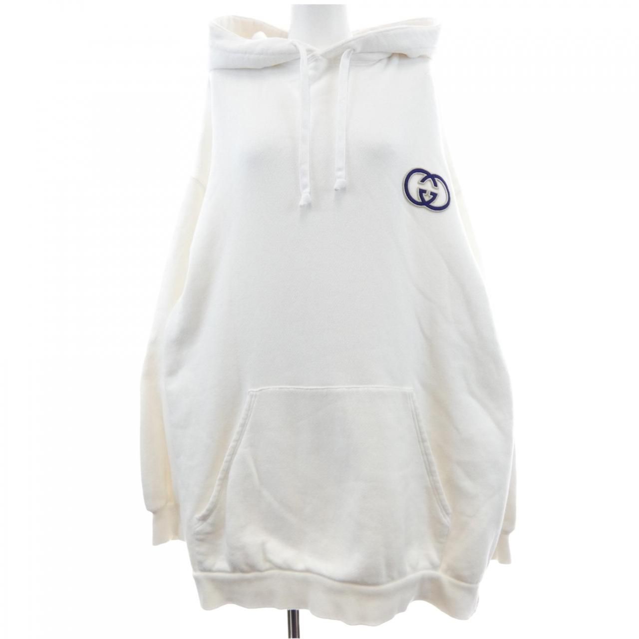 Gucci Cotton Jersey Hooded Sweatshirt Hoodie