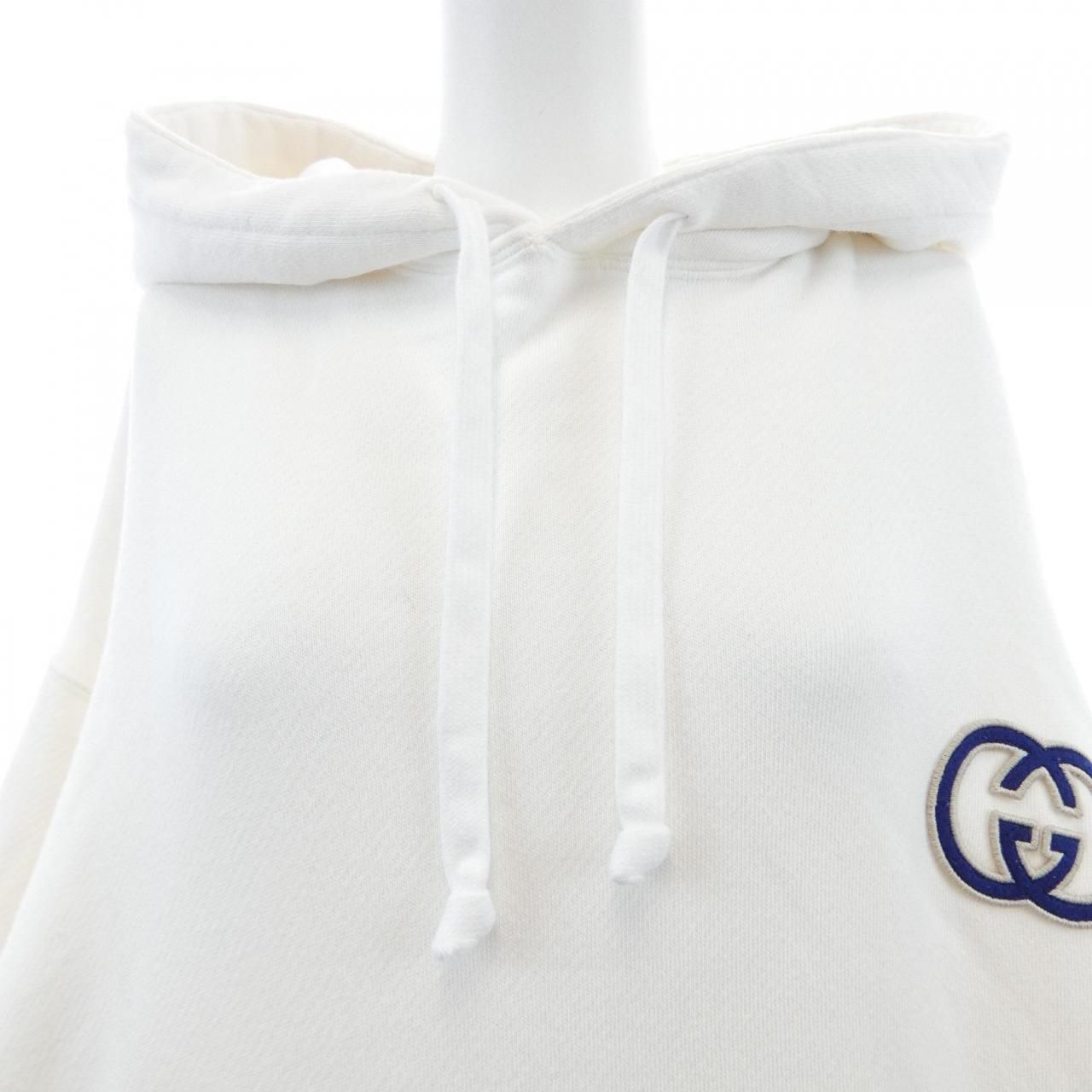 Gucci Cotton Jersey Hooded Sweatshirt Hoodie — view 5