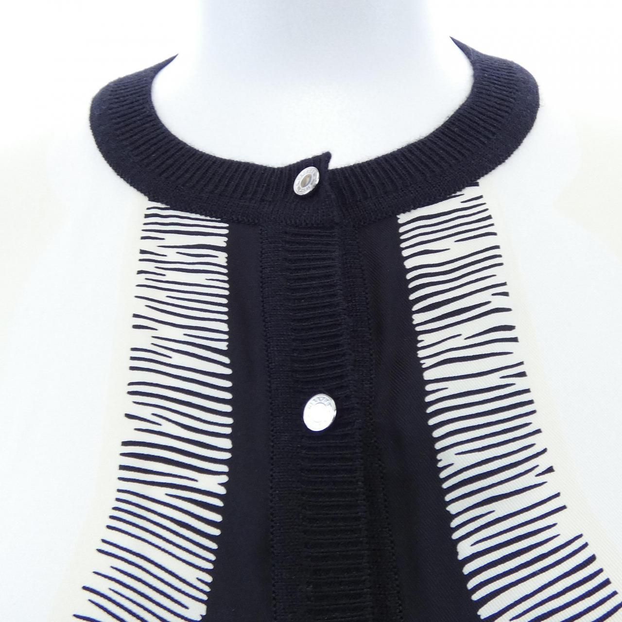 Hermes Poste Et Cavalerie Twill Lane Cardigan — view 5