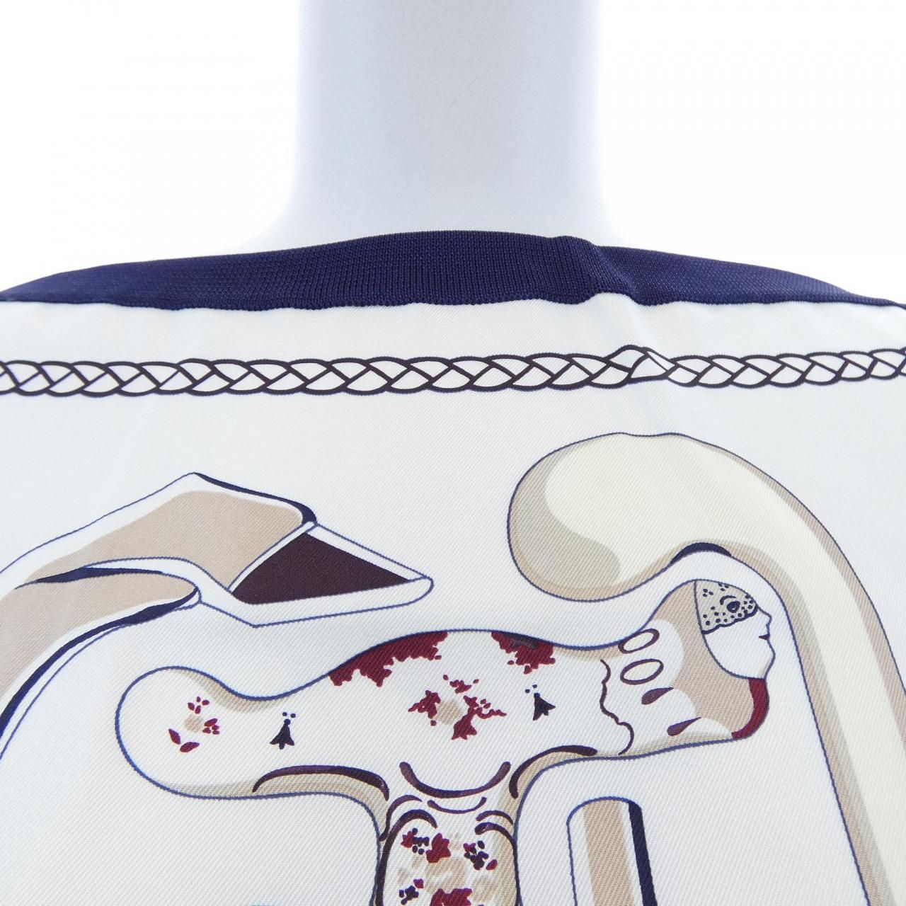Hermes Cannes Et Twill Rene Dress — view 5
