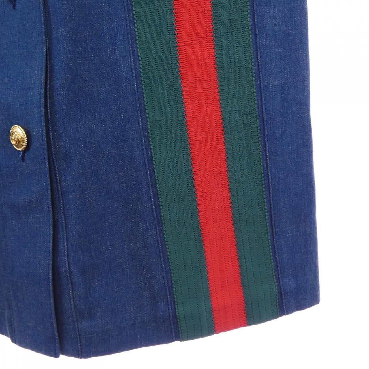 Gucci Skirt Blue — view 6