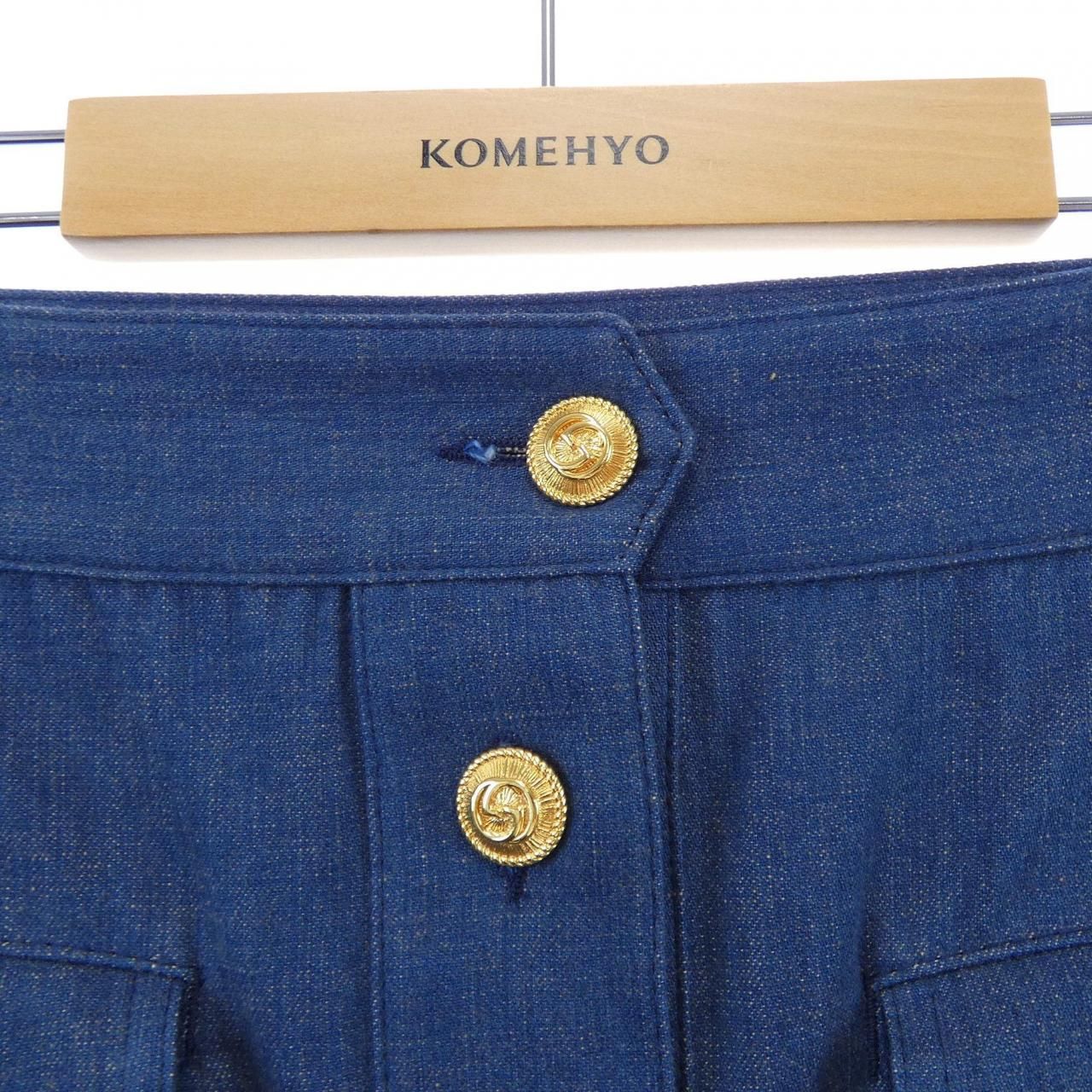 Gucci Skirt Blue — view 5