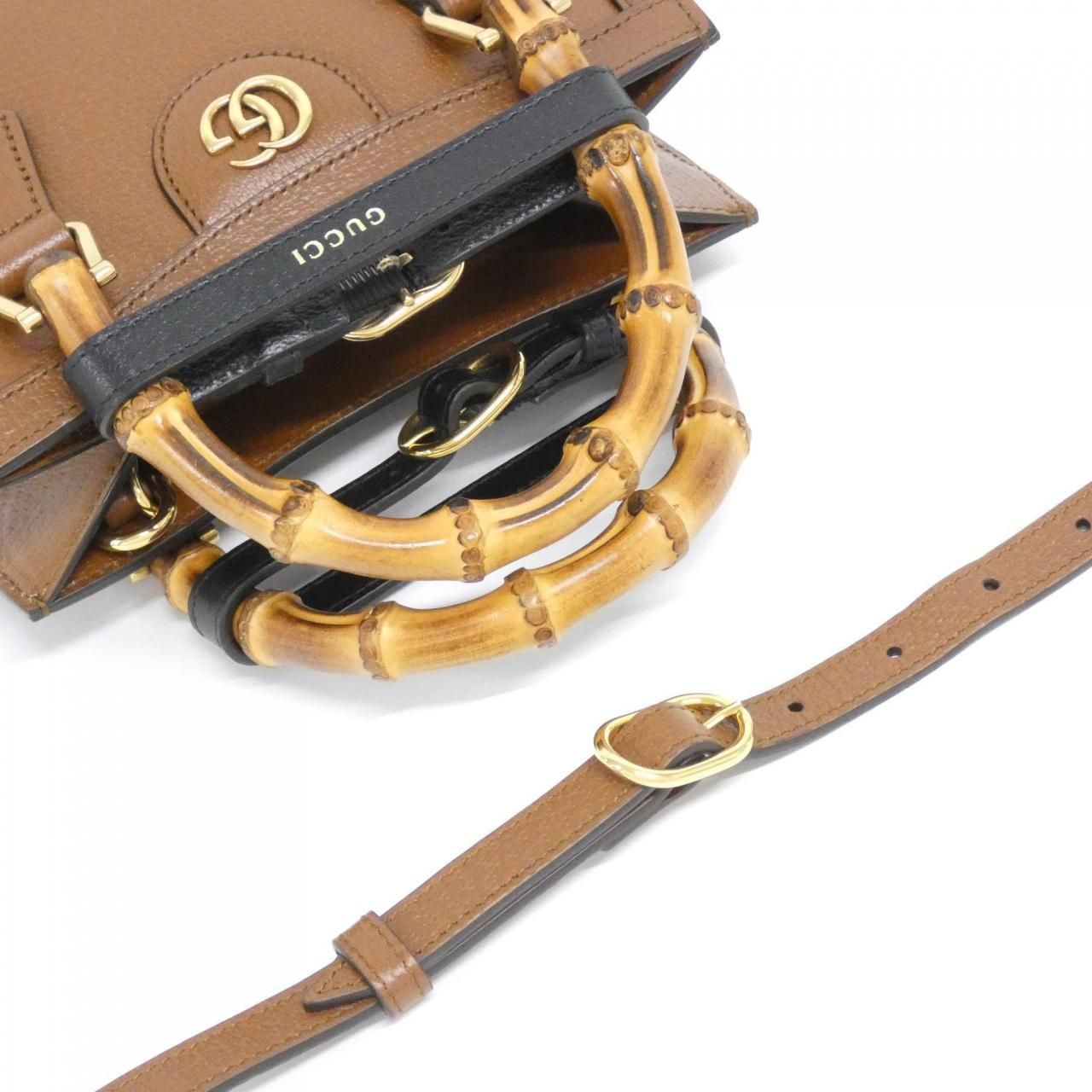 Gucci Diana Bag Handbag Brown — view 6