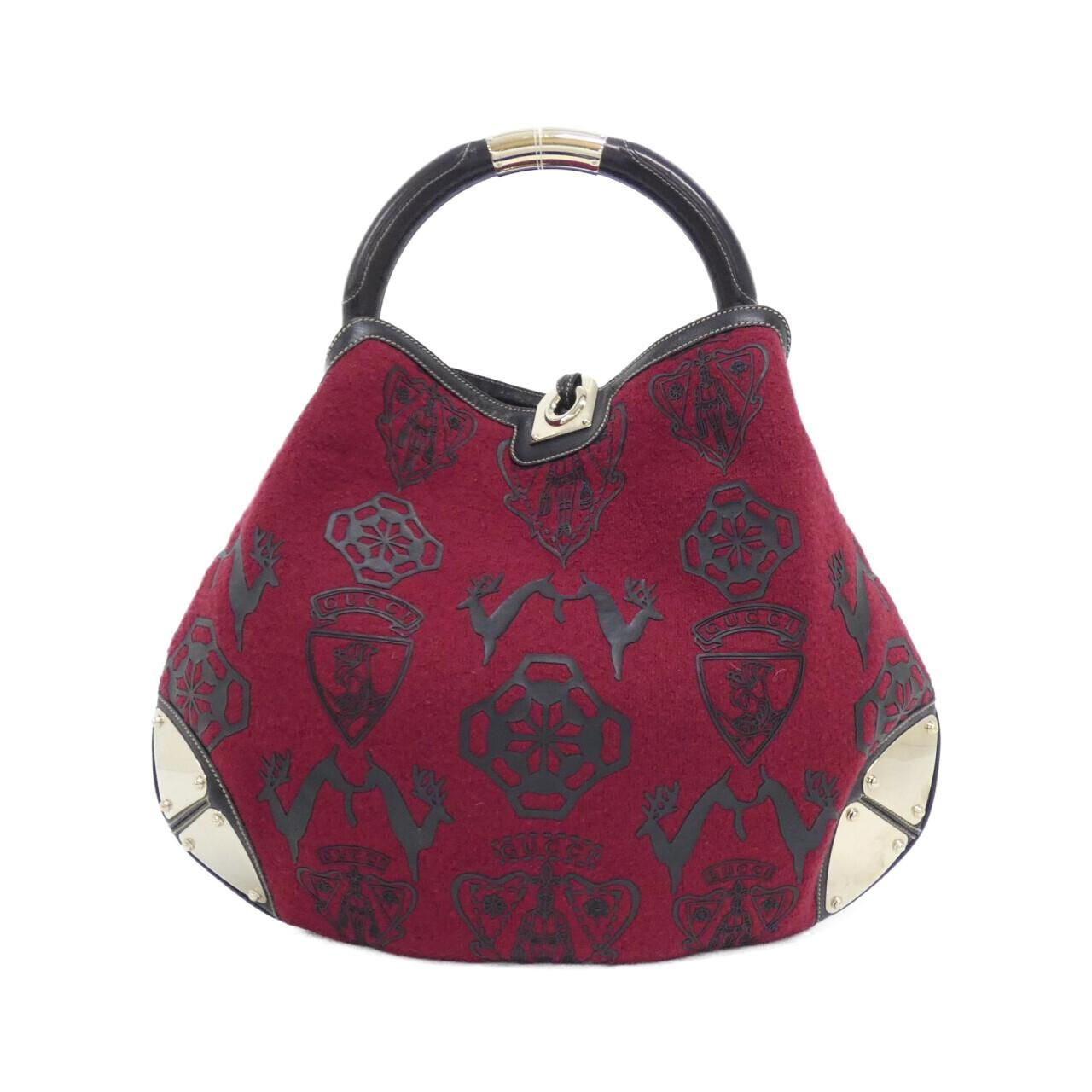 Gucci Shoulder Bag Burgundy — view 2