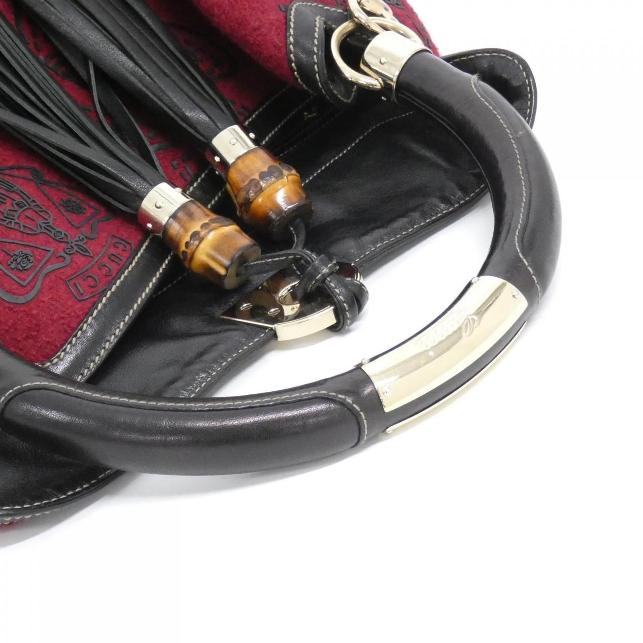 Gucci Shoulder Bag Burgundy — view 7