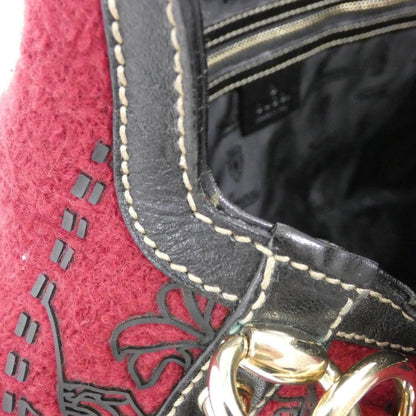 Gucci Shoulder Bag Burgundy — view 5