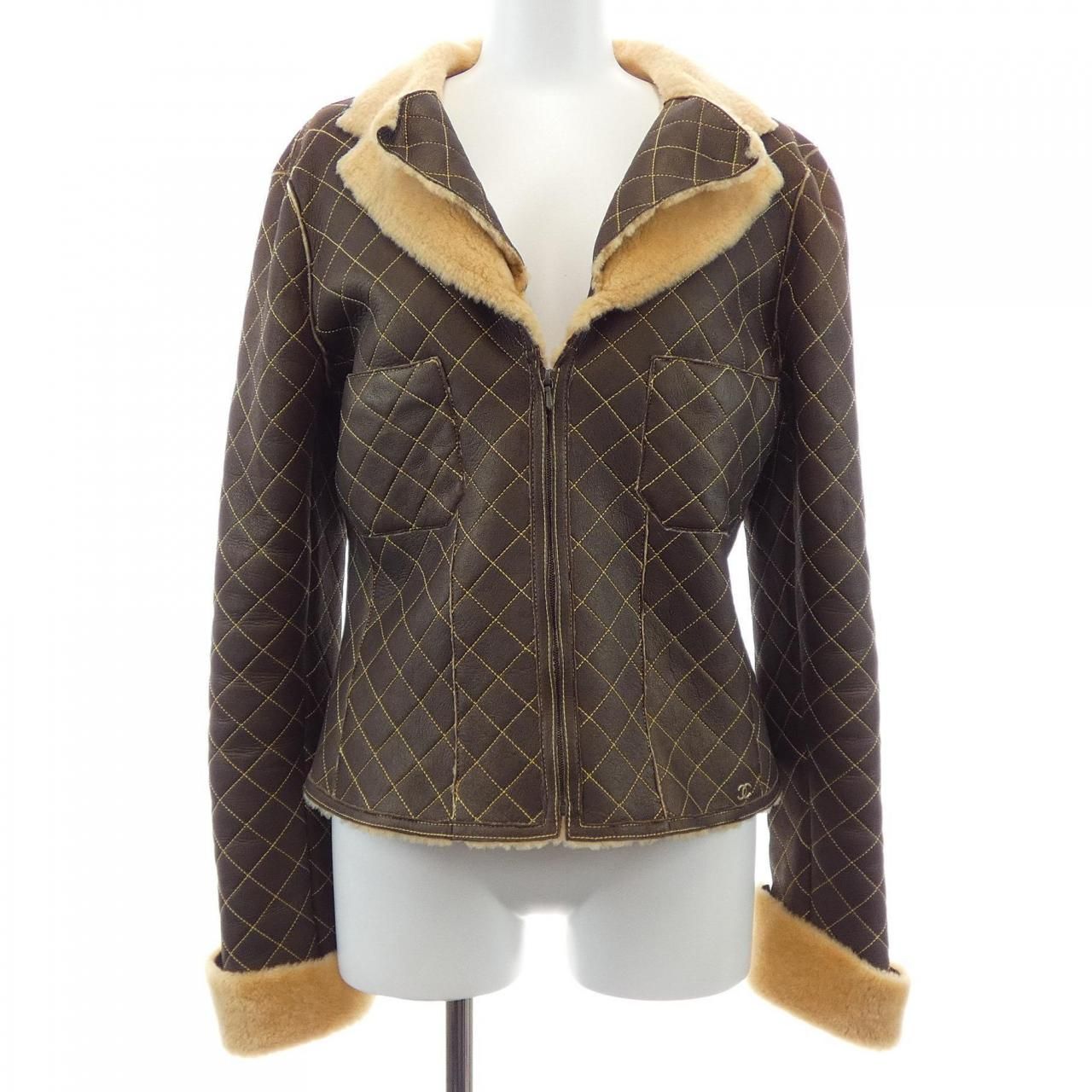 Chanel Vintage Shearling Jacket