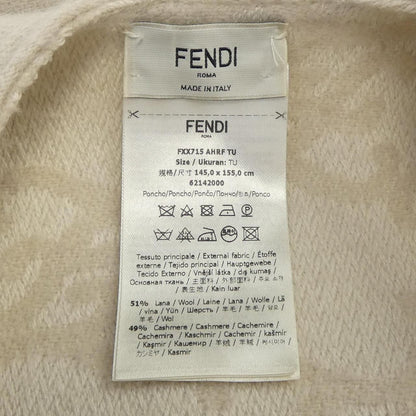 Fendi Ahrf Cape & Ponchos Beige — view 3