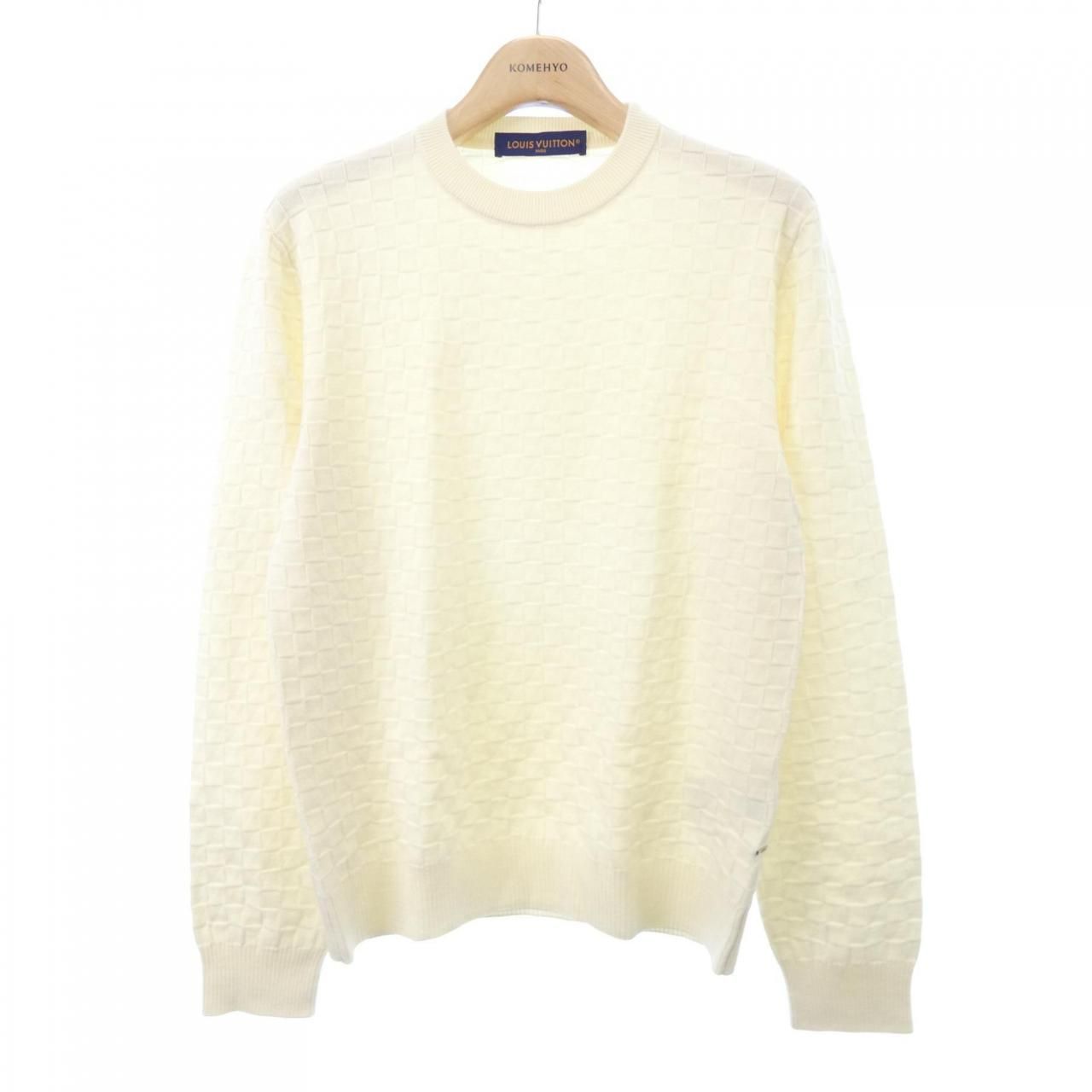 Louis Vuitton Damier Cresque Neck Knit Sweater