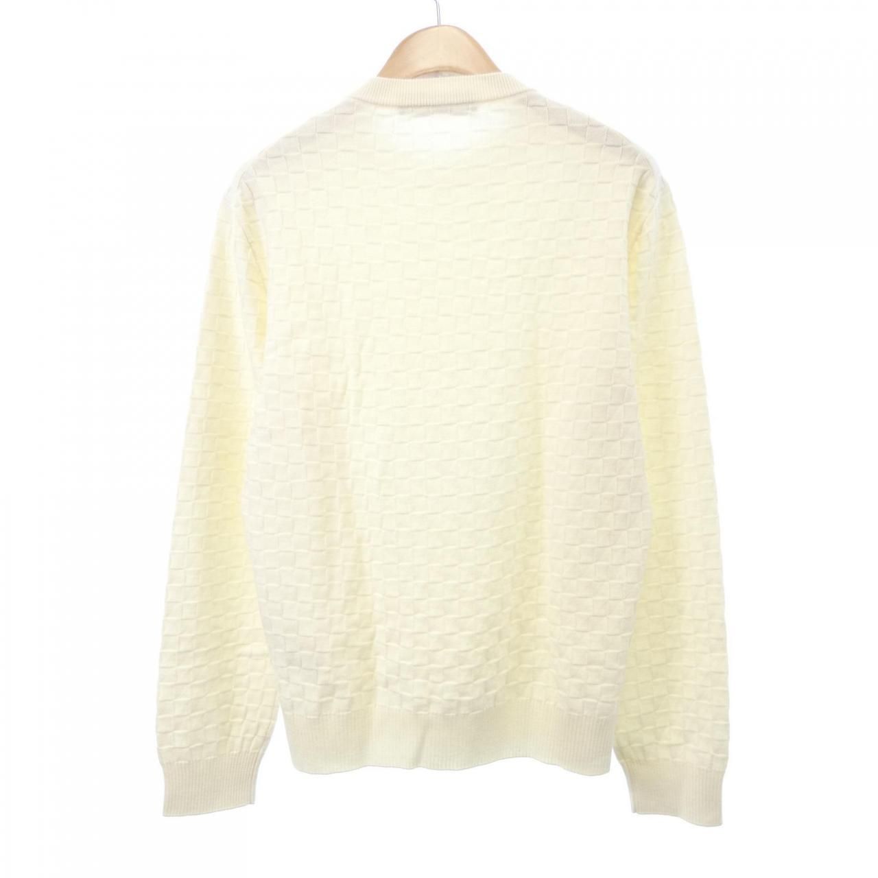 Louis Vuitton Damier Cresque Neck Knit Sweater — view 2