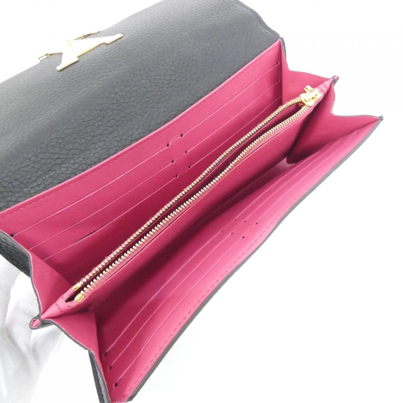 Louis Vuitton Taurillon Portefeuille Capucines Wallet — view 4