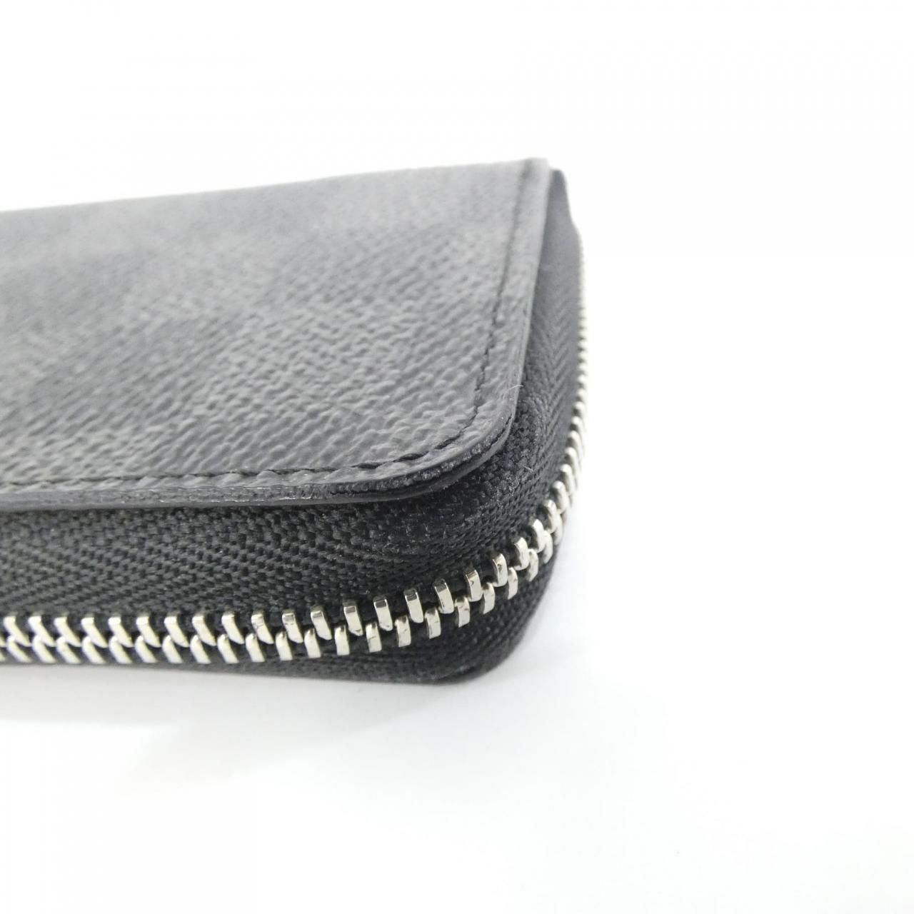 Louis Vuitton Damier Graphite Zippy Coin Purse — view 4
