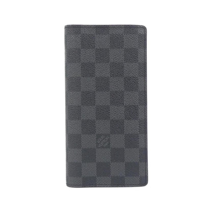 Louis Vuitton Damier Graphite Portefeuille Brazza Wallet