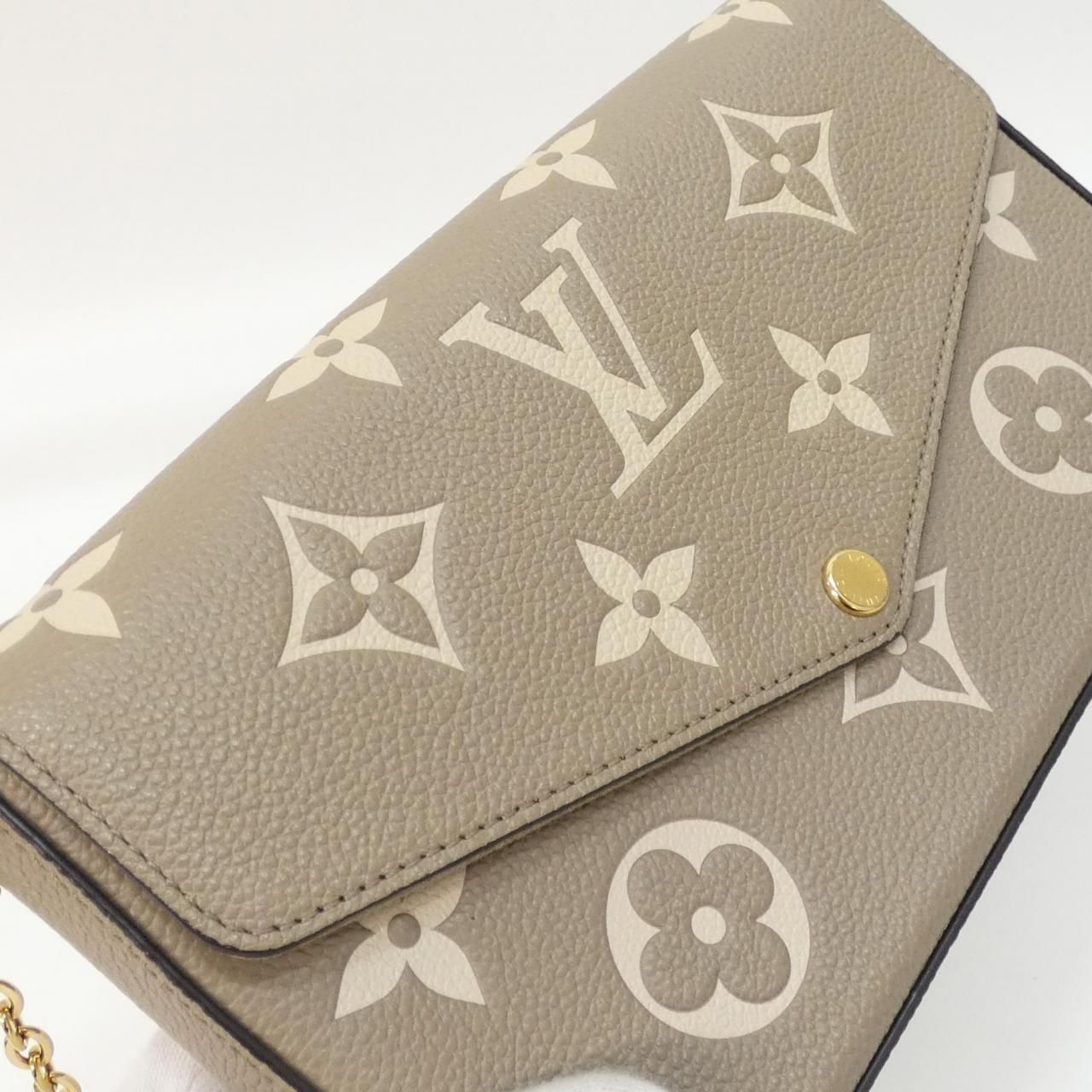 Louis Vuitton Bicolor Monogram Empreinte Pochette Felicity Shoulder — view 6