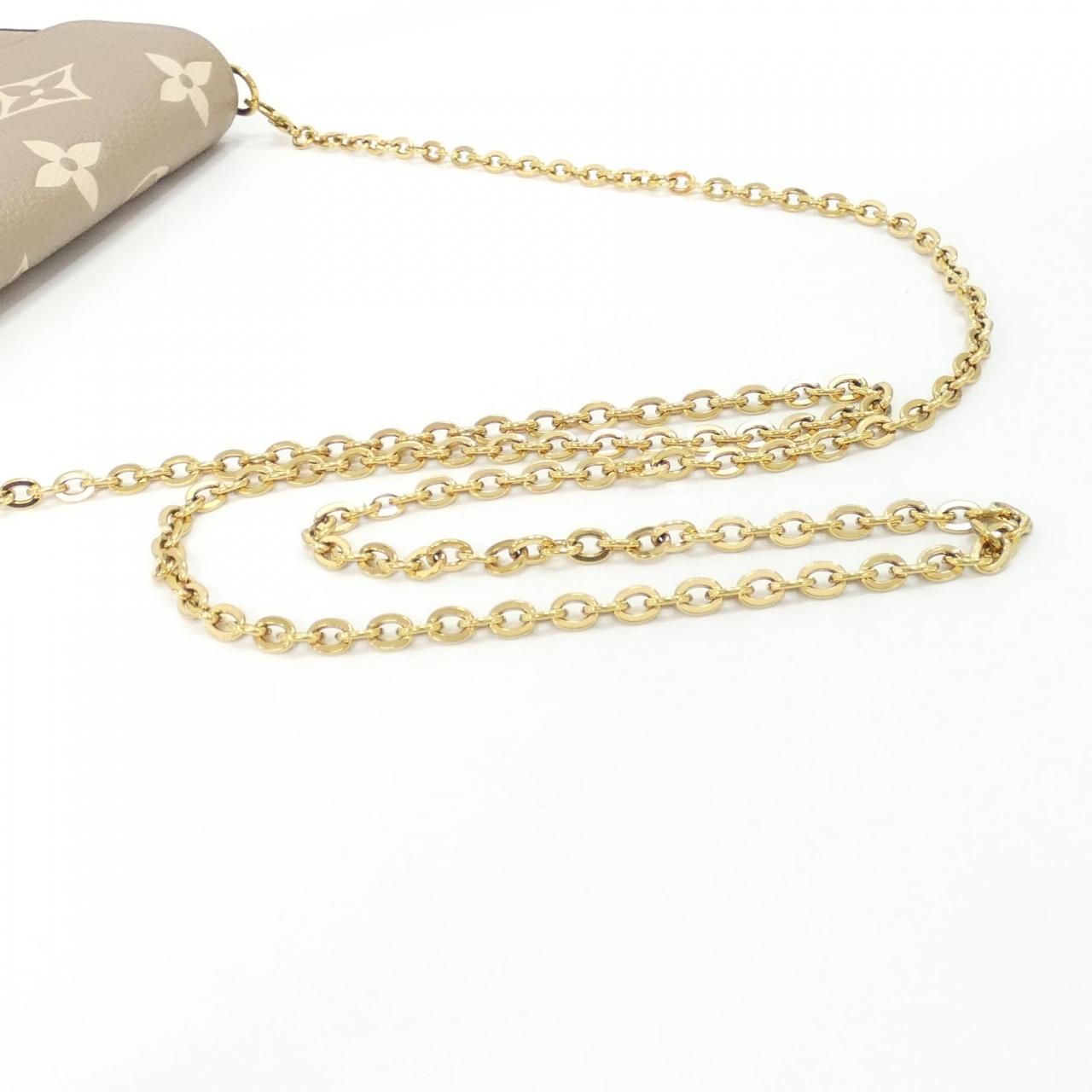Louis Vuitton Bicolor Monogram Empreinte Pochette Felicity Shoulder — view 7