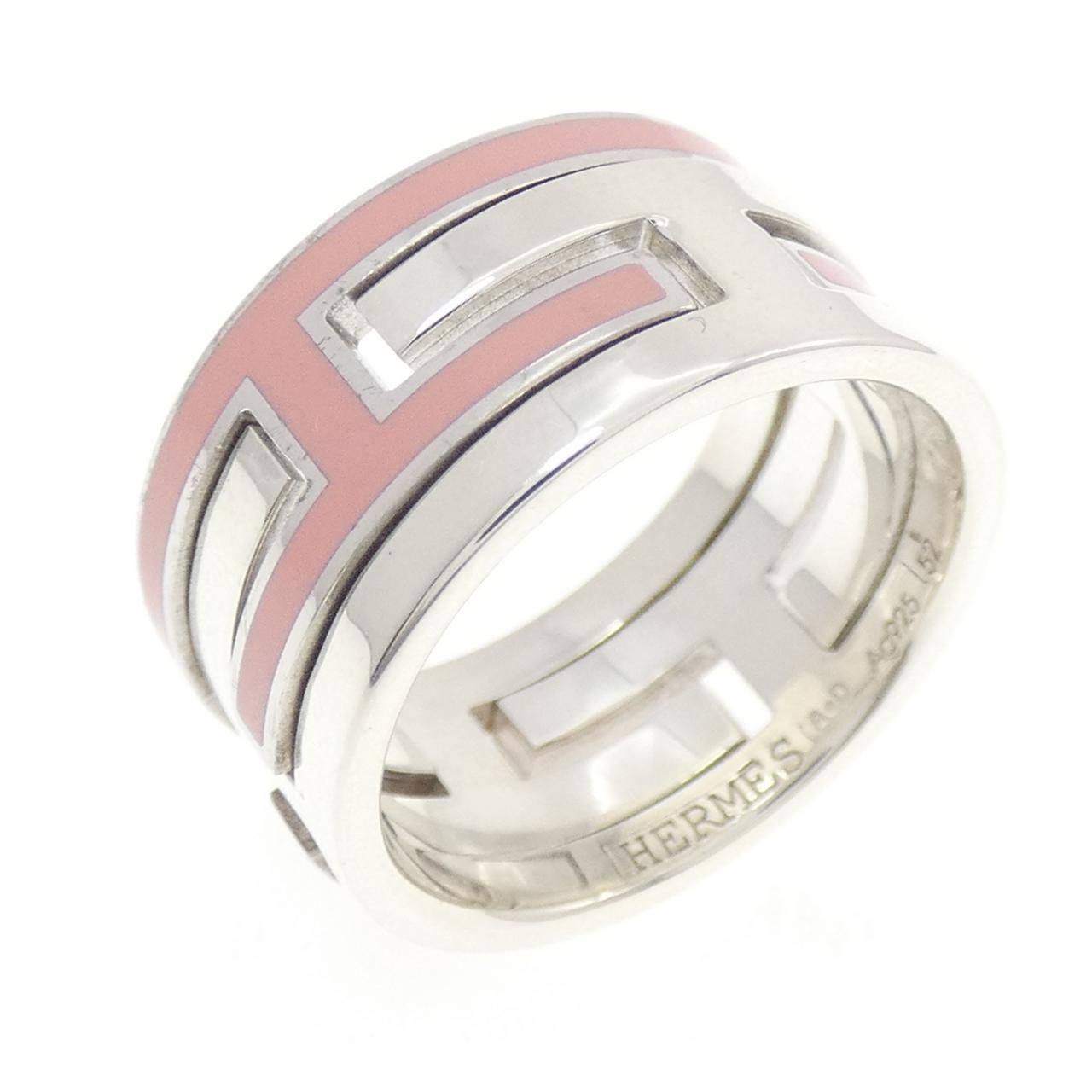 Hermes M-bh Ring Beige