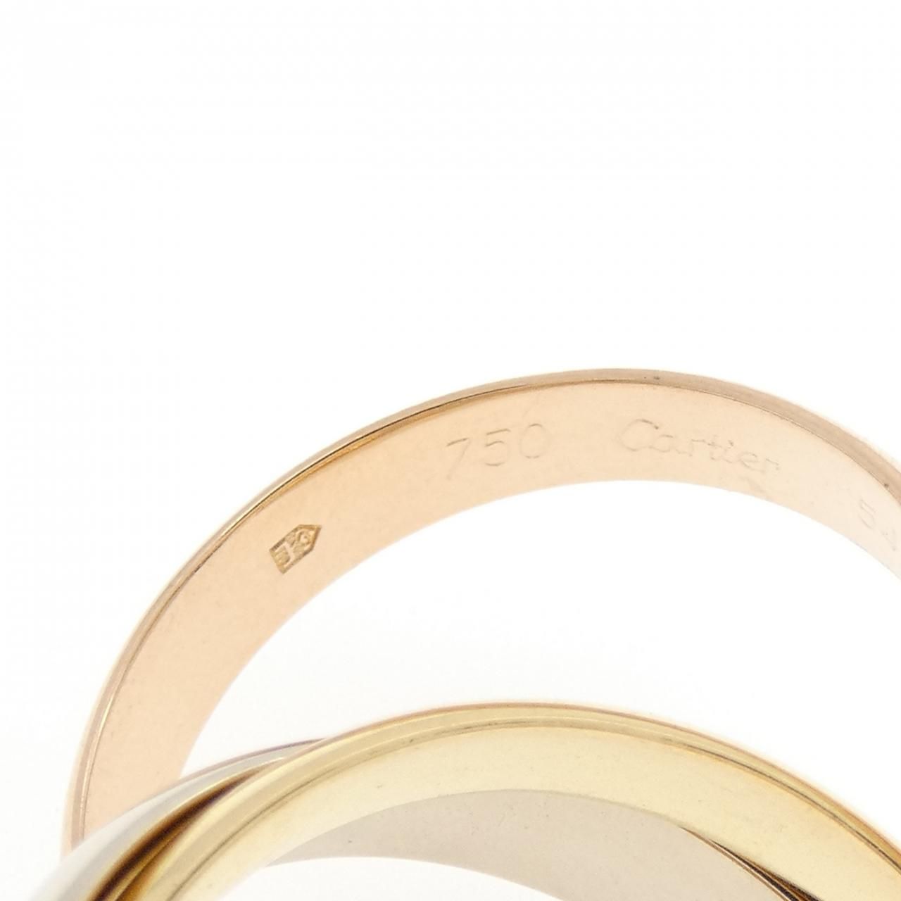 Cartier Trinity Ring Gold — view 4