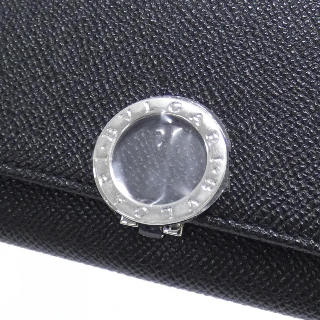 Bvlgari Card Case Card Holders Black — view 3