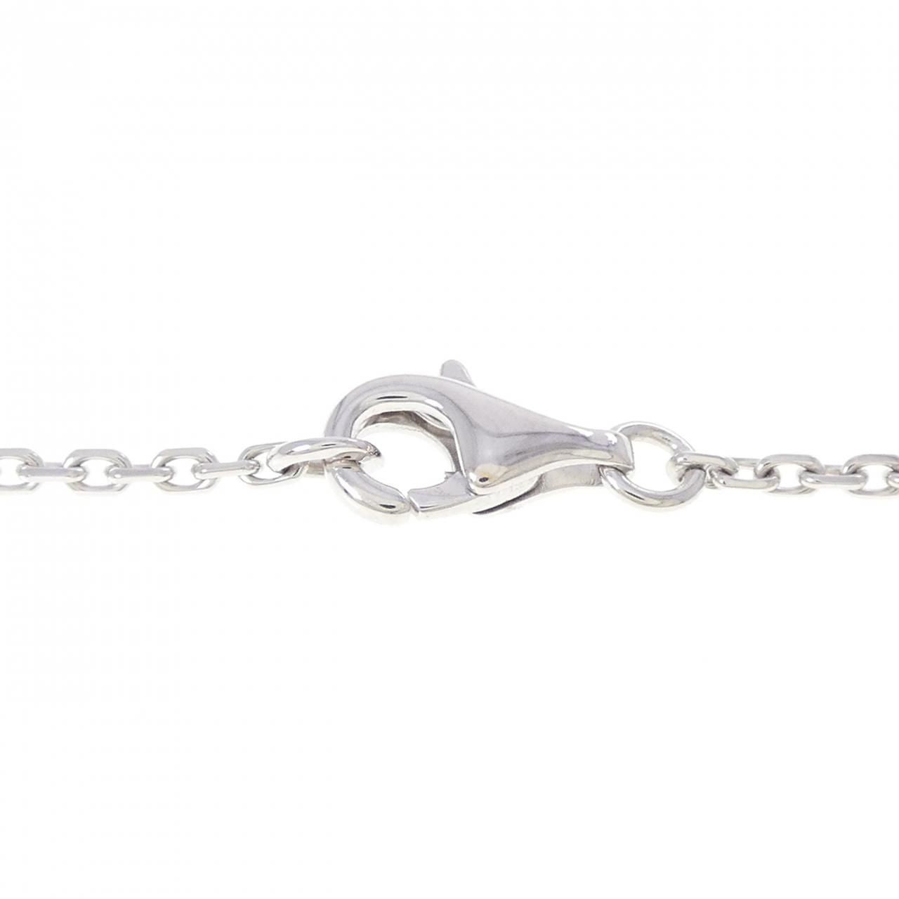 Chanel Camellia Necklace White Gold — view 6