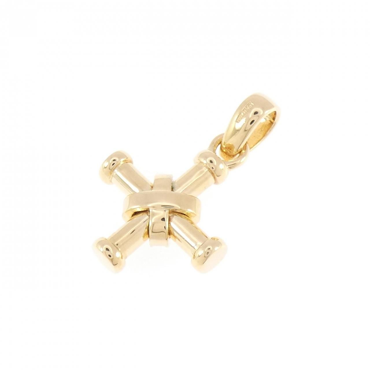 Bvlgari Diamond Pendant Gold — view 2