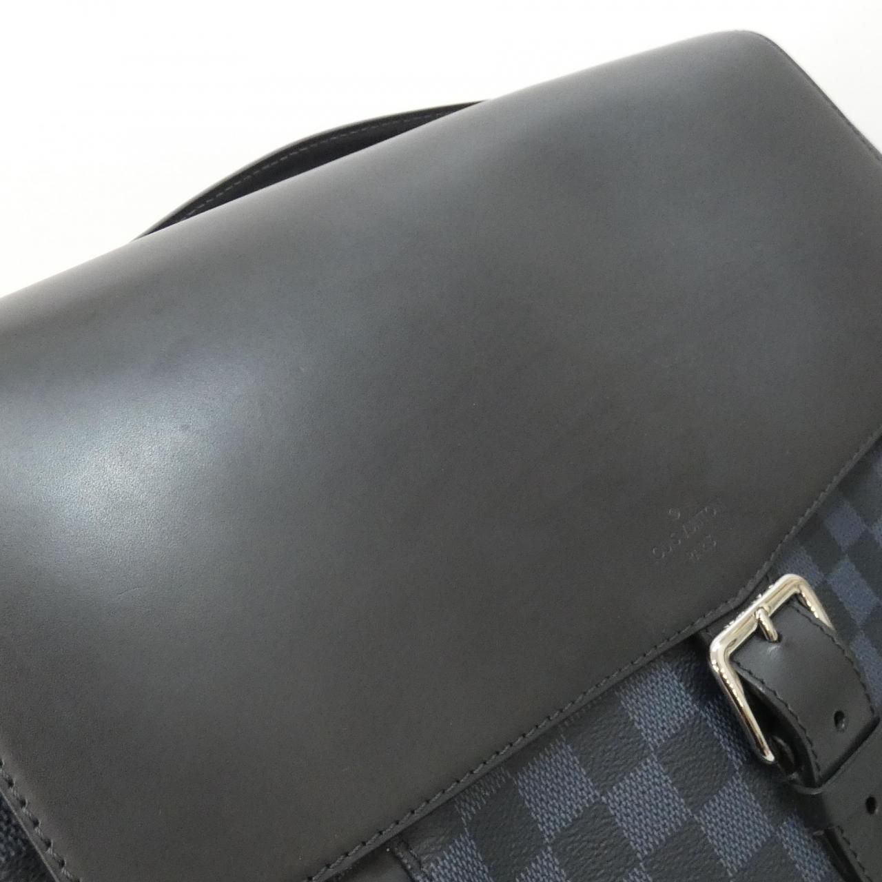 Louis Vuitton Damier Cobalt Newport Backpack — view 4