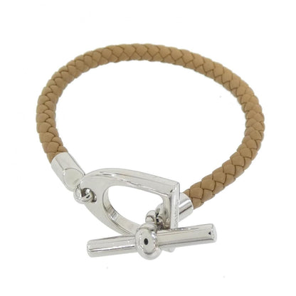 Hermes Etrier Bracelet Silver