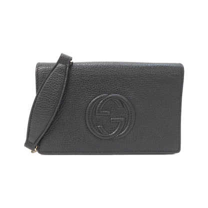 Gucci Chain Shoulder Bag Black