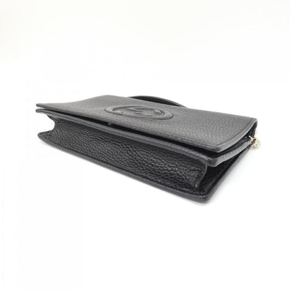 Gucci Chain Shoulder Bag Black — view 3