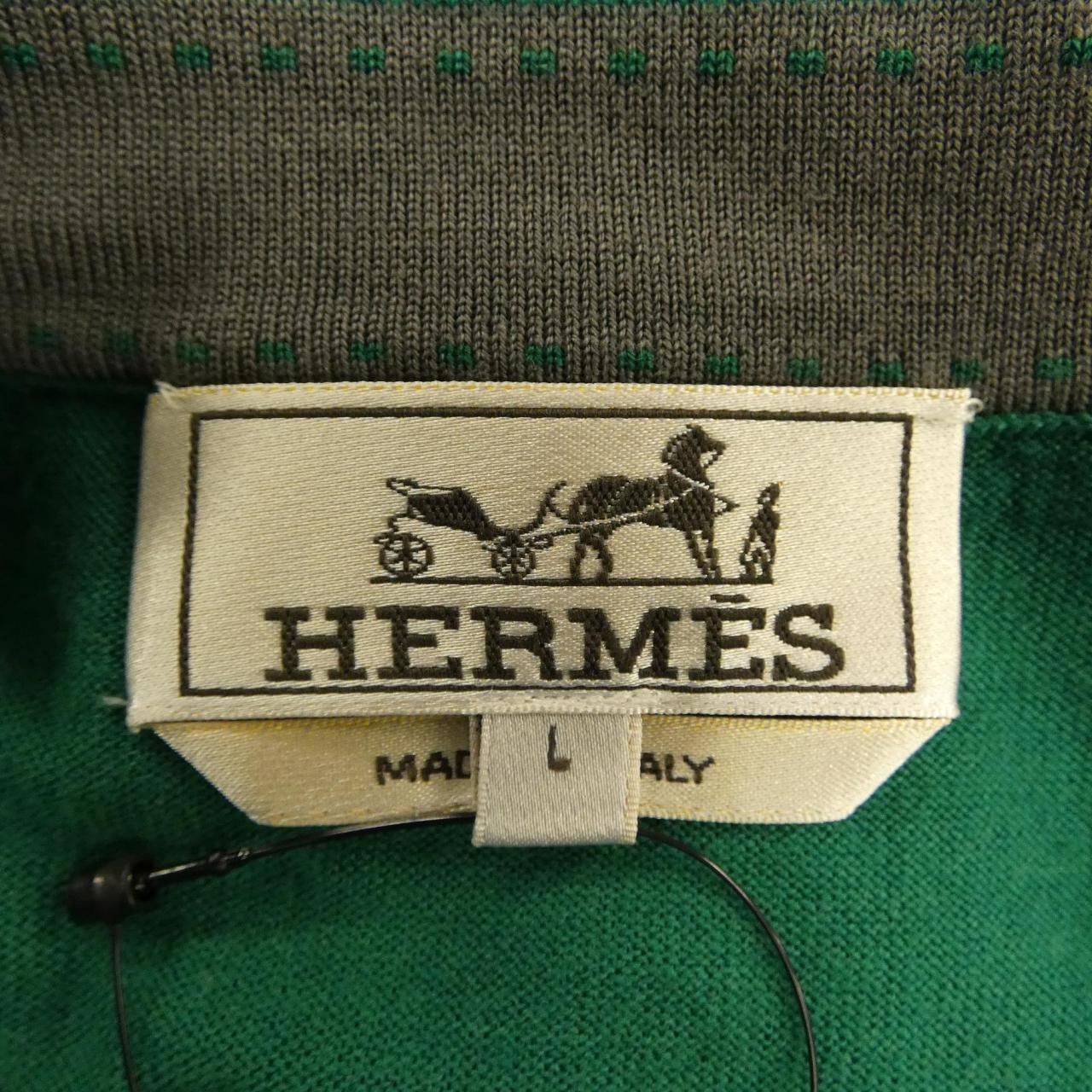 Hermes Knit Sweater Green — view 4