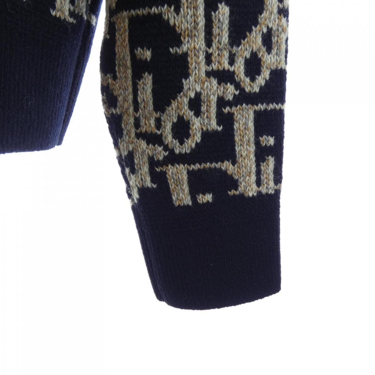 Dior Knit Sweater Navy — view 6