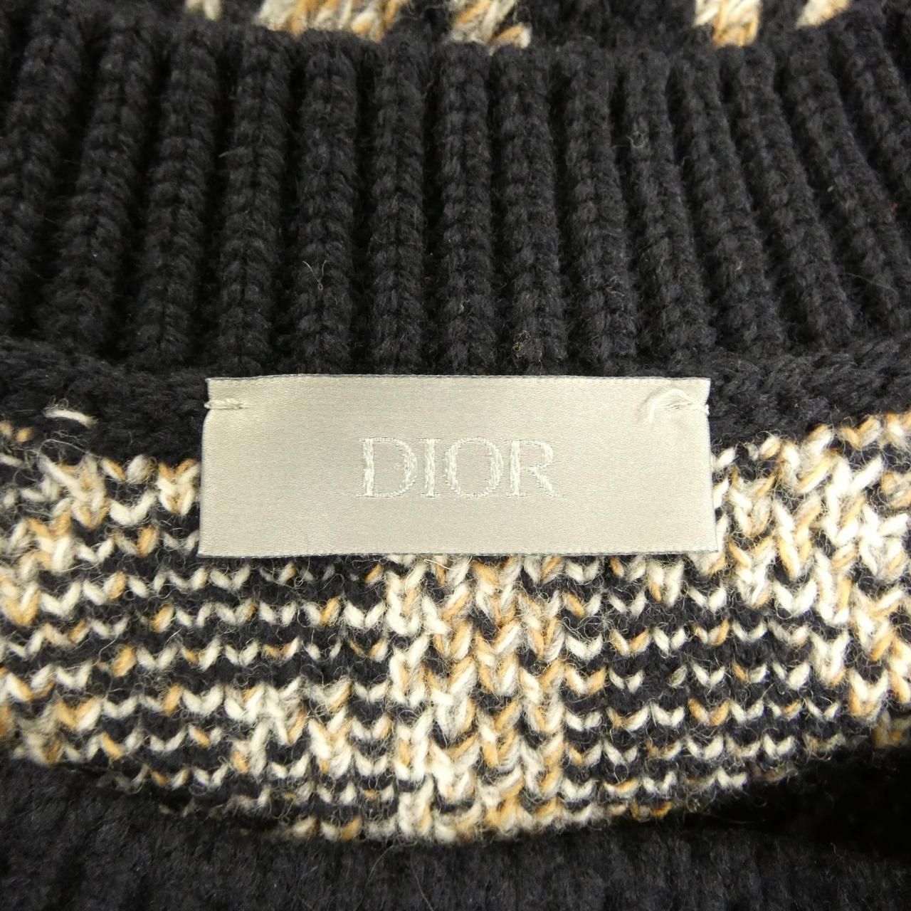Dior Knit Sweater Navy — view 4