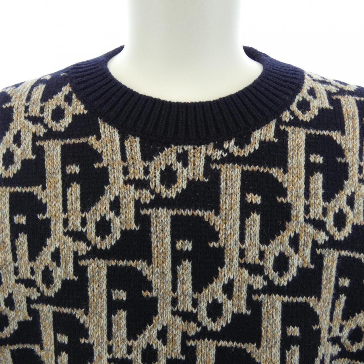 Dior Knit Sweater Navy — view 5