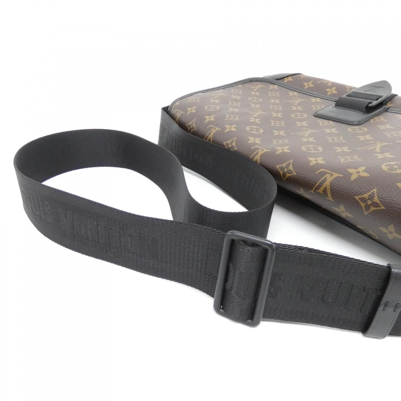 Louis Vuitton Monogram Macassar Arch Messenger GM Shoulder — view 5