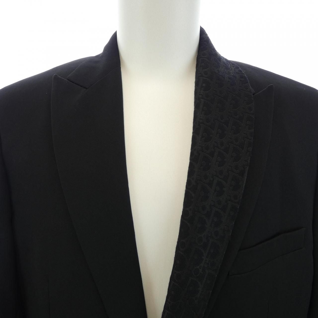 Dior Asymmetric Jacket Black — view 6